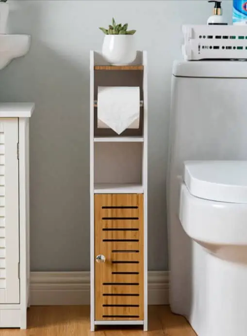 AOJEZOR Freistehend Toilettenrollenhalter für 14,99 € inkl. Prime-Versand (statt 35,99 €)