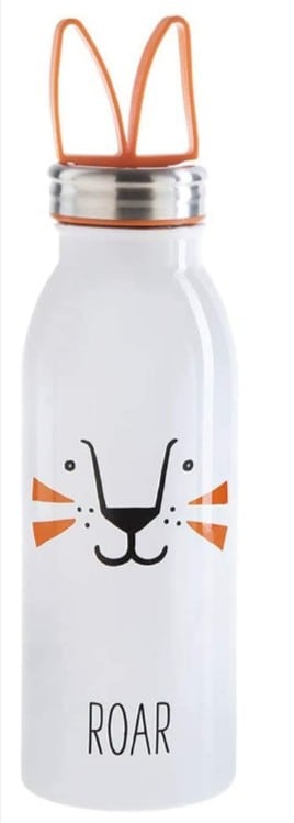 Aladdin Zoo Thermavac Trinkflasche Edelstahl Kinder L Lion Thermosflasche Haelt Stunden Kalt Auslaufsicher