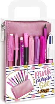 BIC Stifte Pink Purple Set