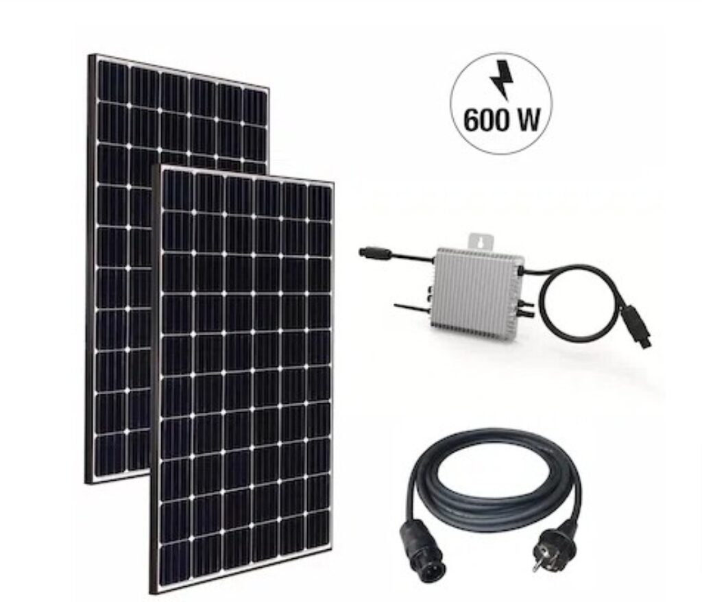 Balkonkraftwerk X Ja Solar Pv Modul W Deye Wechselrichter Ac Adapter Stecker Für €