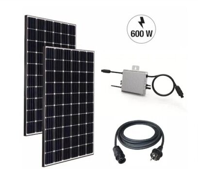 Balkonkraftwerk x JA Solar PV Modul W Deye Wechselrichter AC Adapter Stecker für €