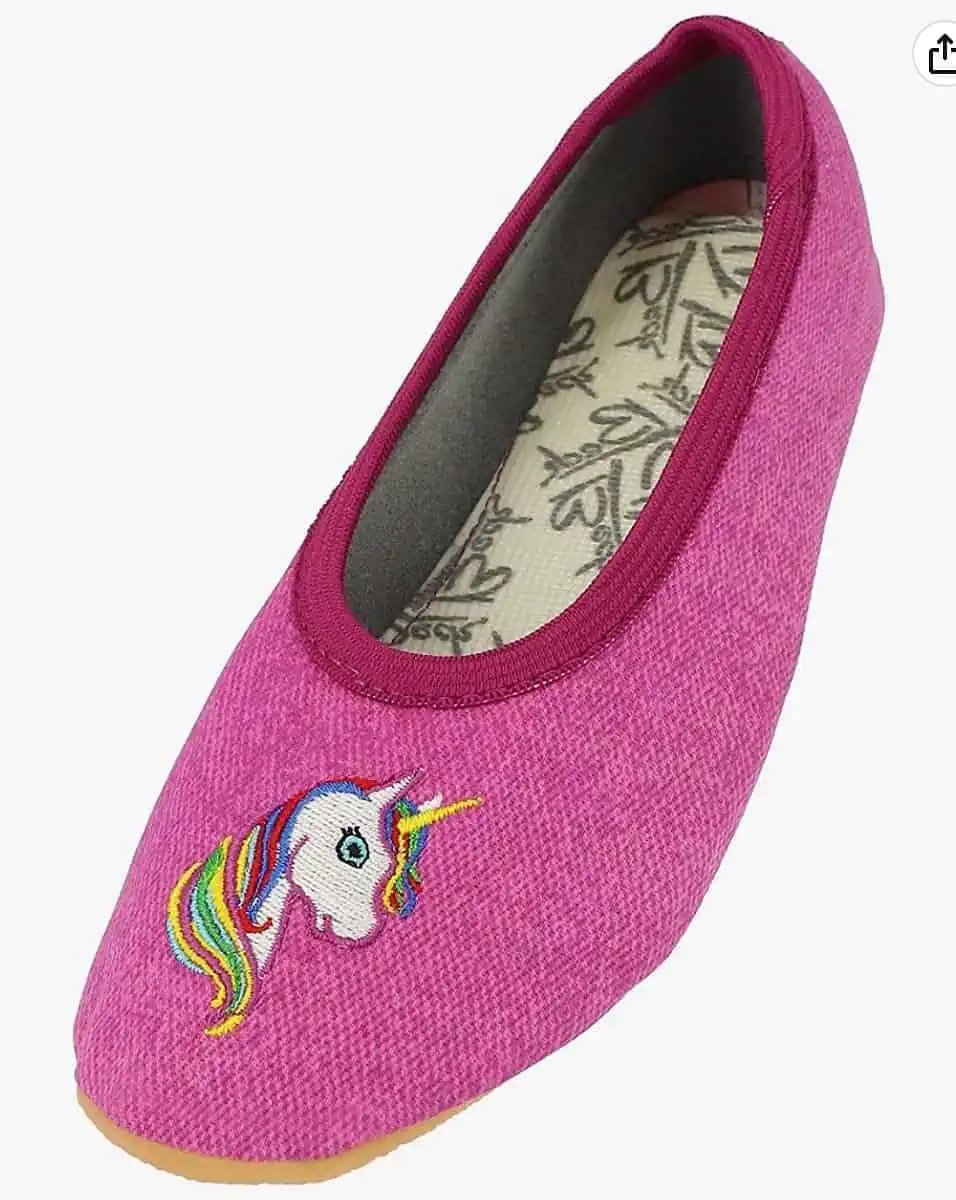 Beck Mädchen Einhorn Gymnastikschuhe für 6,49 € inkl. Prime-Versand (statt 13,94 €)