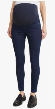 CA Damen Jeggings Hosen Mama Skinny Jeans dunkelblau S L R Amazon.de Fashion