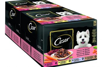 Cesar Adult Hundenassfutter Selektion in Sauce Portionsbeutel xg er Pack