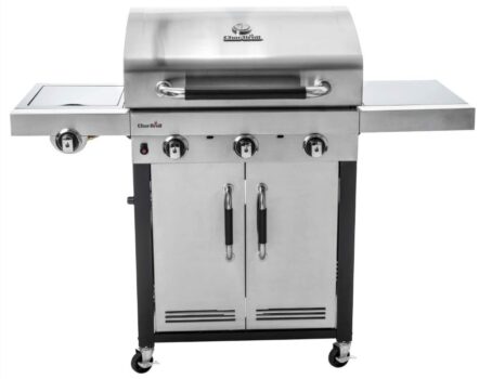 Char Broil Advantage S Brenner Gasgrill mit Seitenbrenner Edelstahl Amazon de Garten