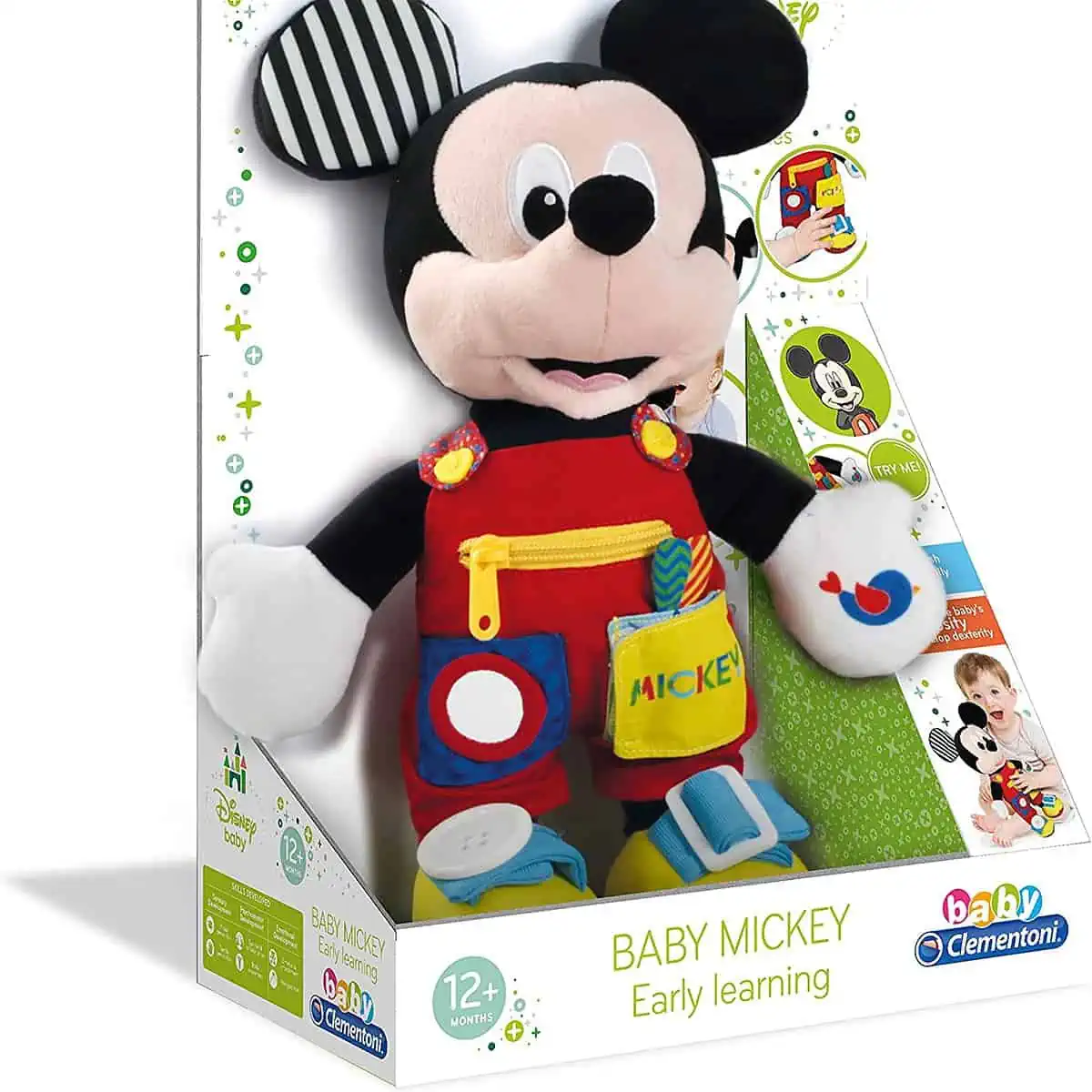 Clementoni 17224 Fähigkeiten – Disney Baby Plüsch-Mickey für 14,00 € inkl. Versand (statt 25,72 €)