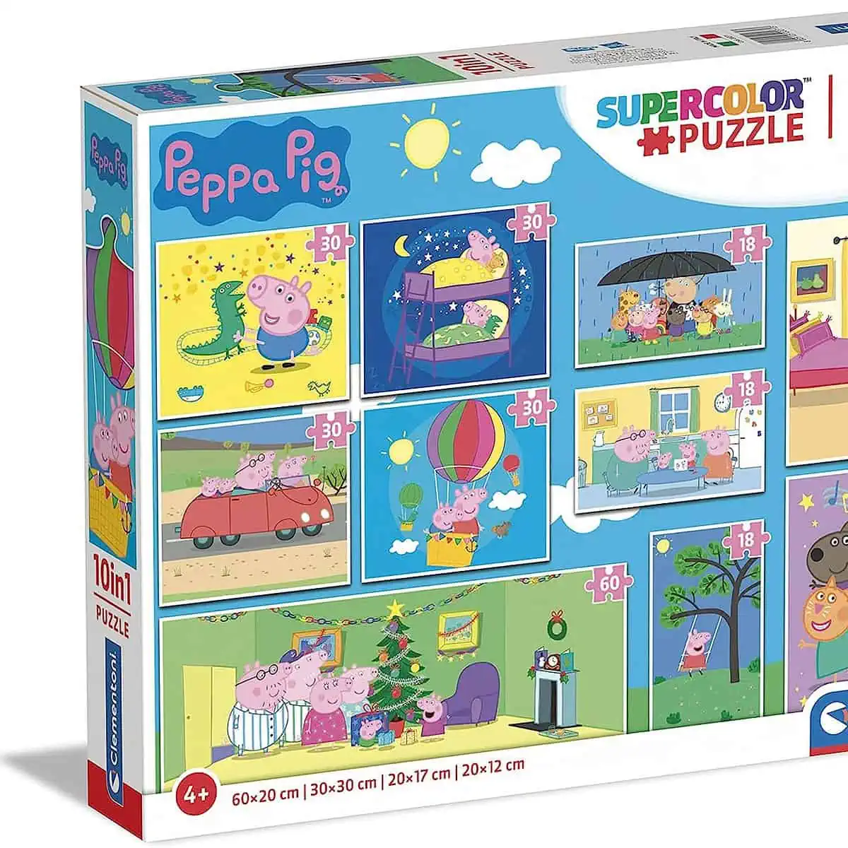 Clementoni 20271 Supercolor 10 In 1 Peppa Pig-Kinderpuzzle für 9,99 € inkl. Prime-Versand (statt 14,99 €)