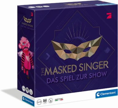 Clementoni The Masked Singer das Familienspiel für Spieler zur Pro Show