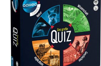 Clementoni Galileo Games – Das grosse Quiz Brettspiel mit Wissensfragen