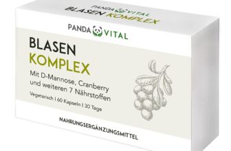 D Mannose Komplex Cranberry weitere natuerliche Pflanzenstoffe enthaelt Baerentraube und echte Go