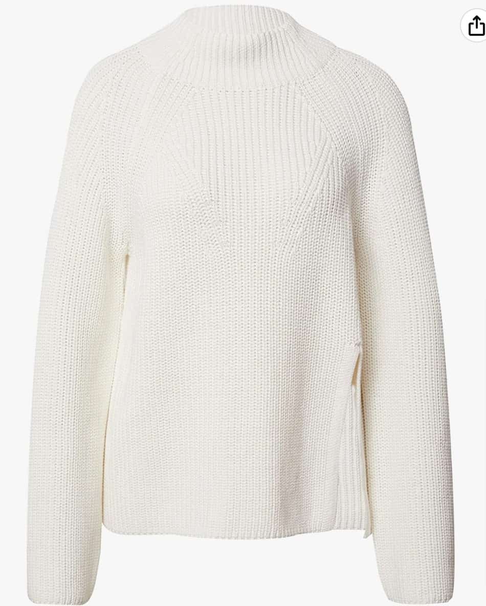 Esprit Damen Eei Pullover Off White Xs Amazon.de Fashion