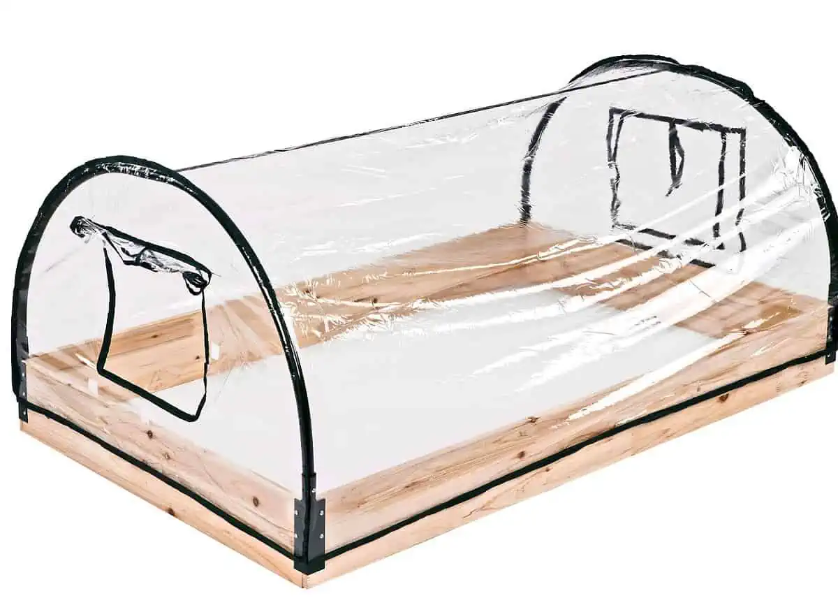 Dema Foliengewächshaus Meran mit Holzrahmen für 34,95 € inkl. Versand (statt 59,99 €)