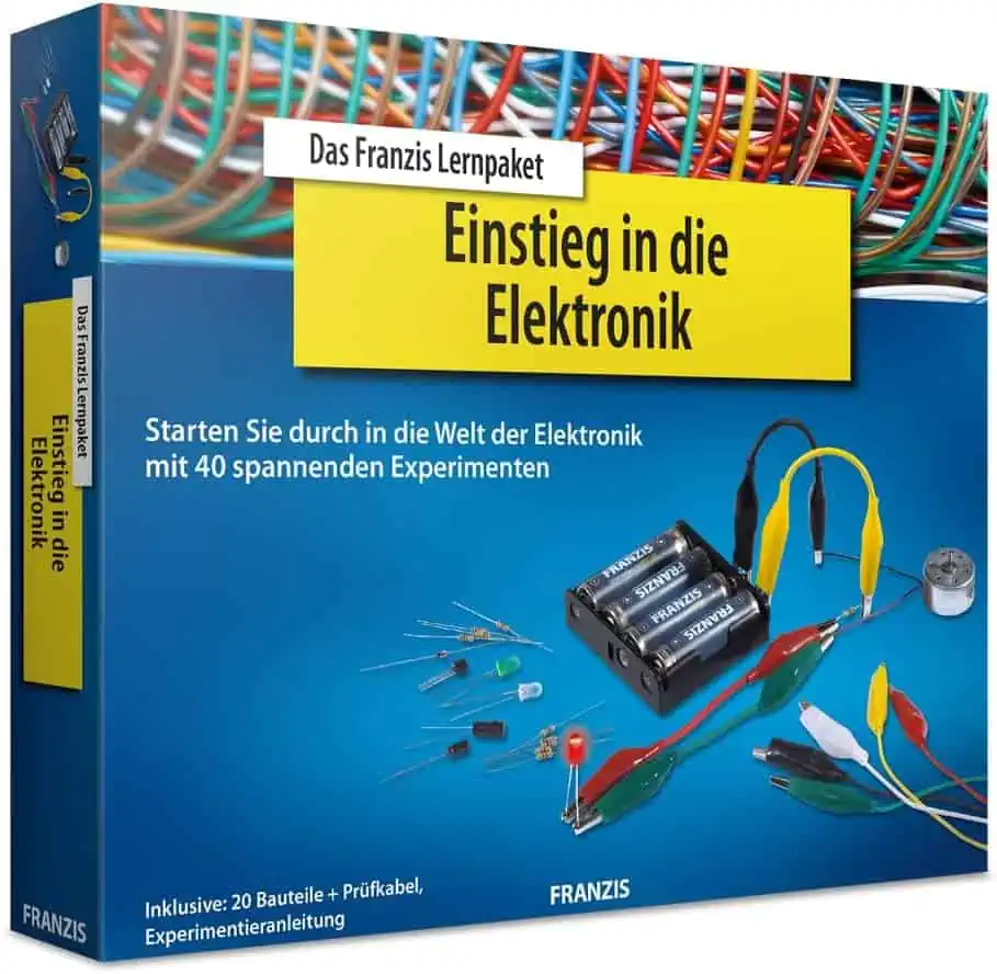 Franzis Lernpaket – Einstieg in die Elektronik – Experimentierkasten für 13,21 € inkl. Versand (statt 25,99 €)