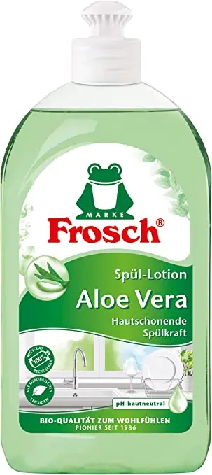 Frosch Aloe Vera Spül-Lotion sensitives Handgeschirrspülmittel 500ml ab 1,32 € inkl. Prime-Versand