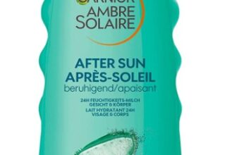 Garnier After Sun Lotion Kuehlende und beruhigende Bodylotion mit Aloe Vera Ambre Solaire After