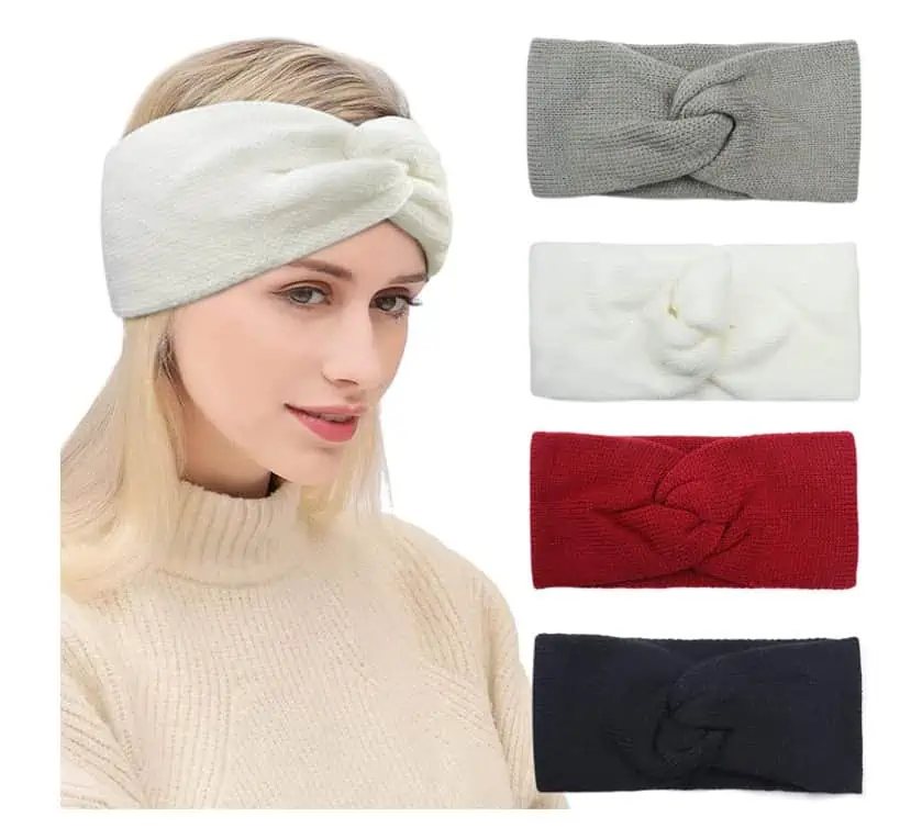 Kavya Stirnband Damen Winter 4 Pcs Stirnband Mädchen für 3,99 € inkl. Prime-Versand (statt 5,99 €)