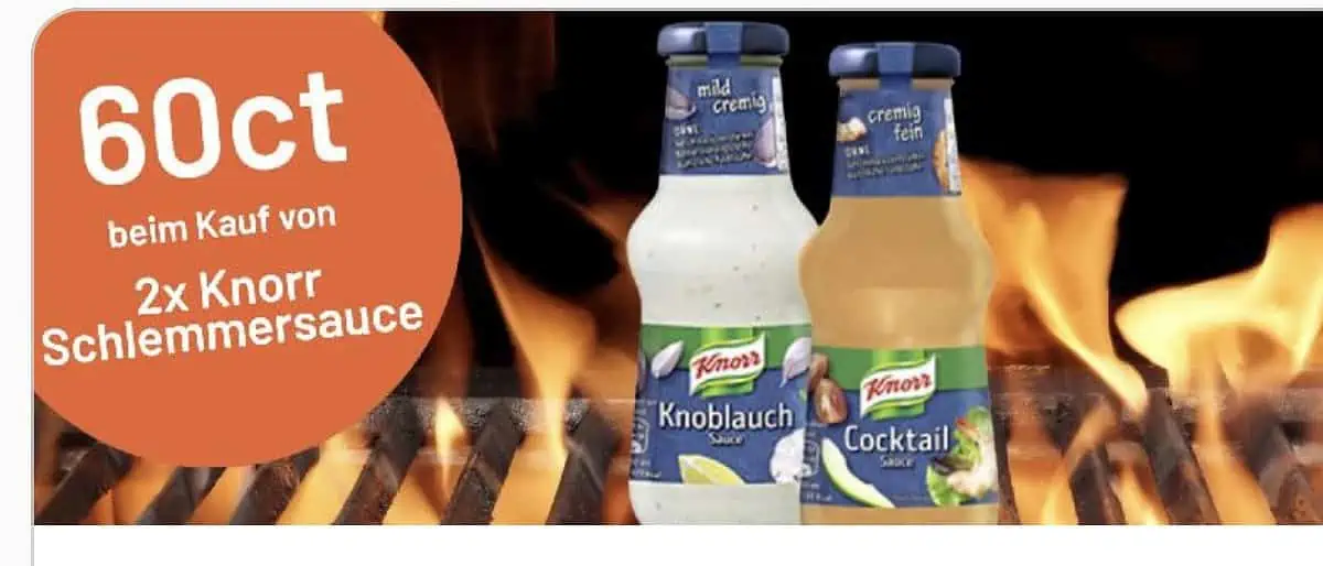 2 mal Knorr Grill Saucen für 0,78 € [Penny + smhaggle]