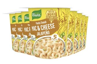 Knorr Taste the World Pasta Snack Mac Cheese Jalapeno leckere Instant Nudeln fertig in Minuten