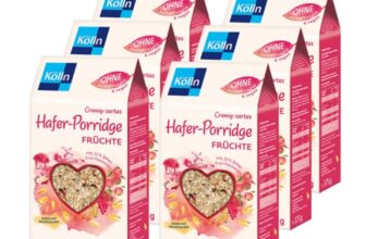 Koelln Fruchtiges Hafer Porridge er Pack x g Amazon de Lebensmittel Getraenke