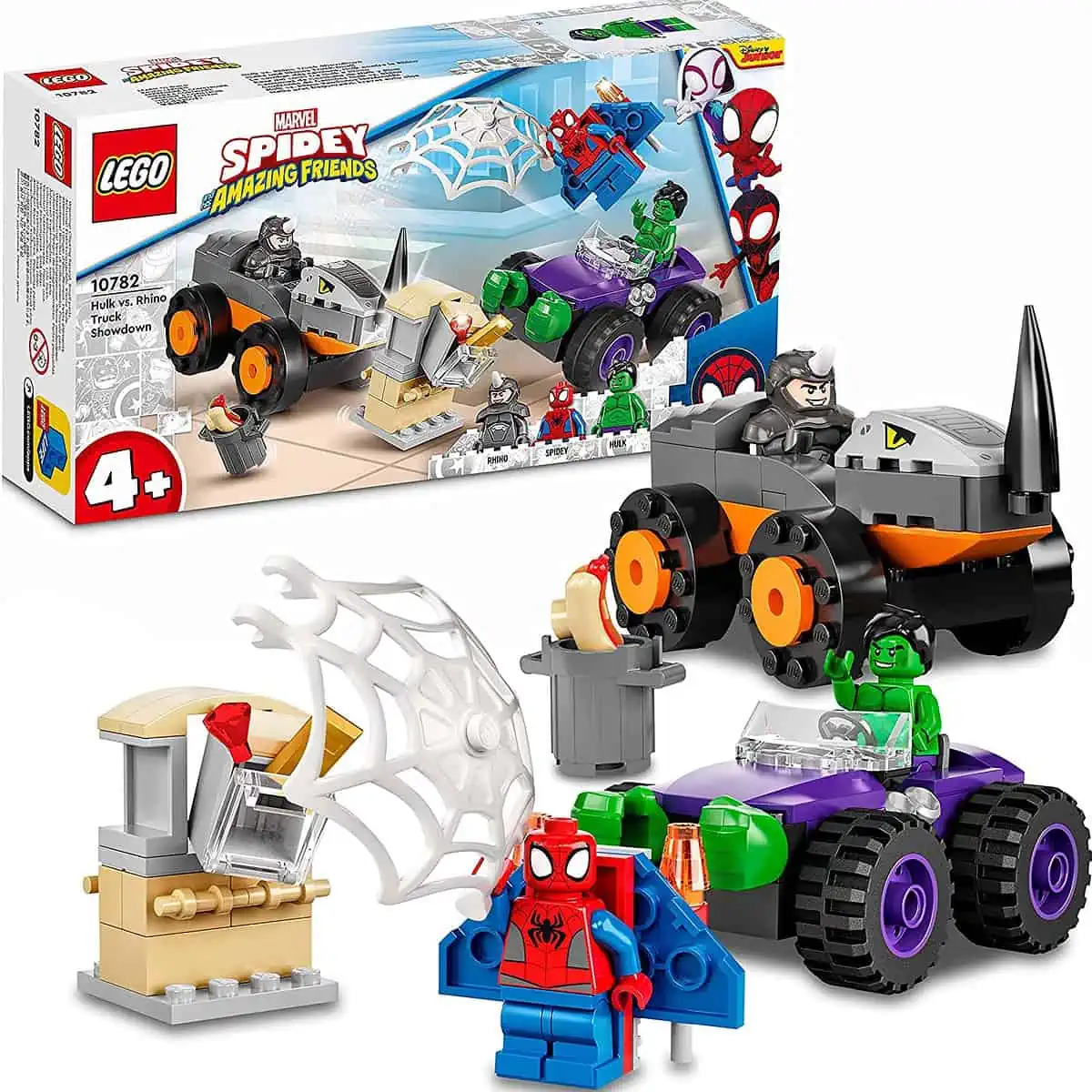 LEGO 10782 Marvel Spidey und Seine Super-Freunde Hulks und Rhinos Monster Truck-Duell für 14,61 € inkl. Prime-Versand (statt 17,99 €)