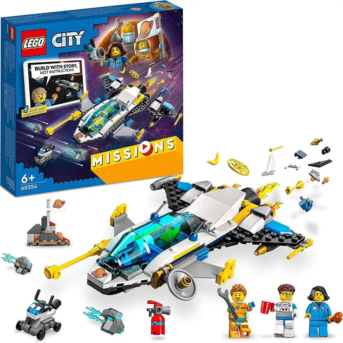LEGO (60354) City Erkundungsmissionen im Weltraum für 11,99 € inkl. Prime-Versand (statt 22,07 €)