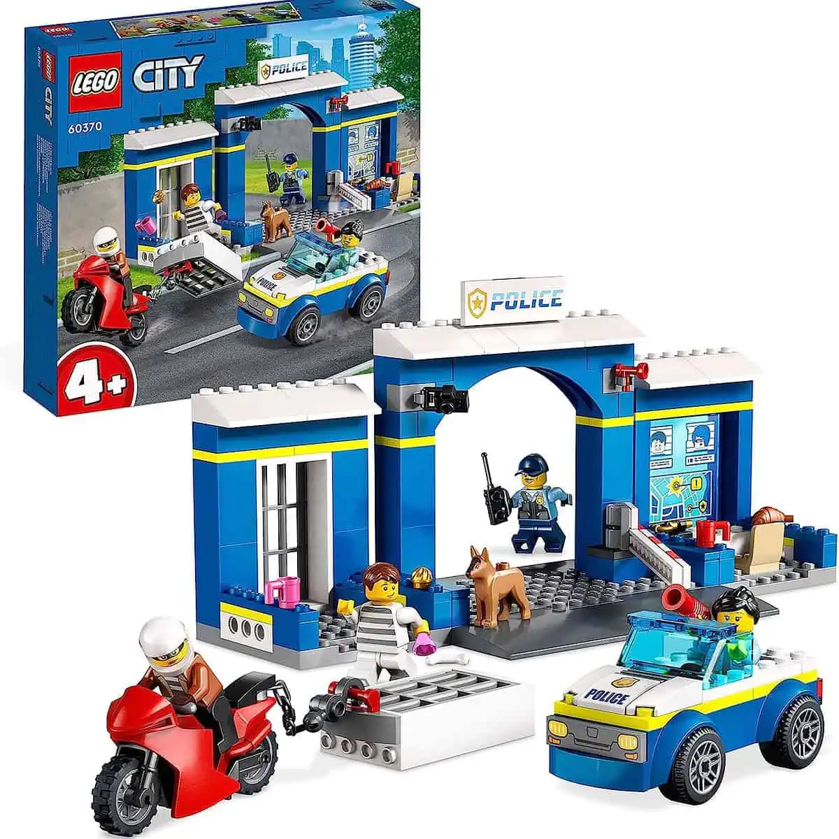 LEGO (60370) City Ausbruch aus der Polizeistation für 19,99 € inkl. Prime-Versand (statt 25,67 €)
