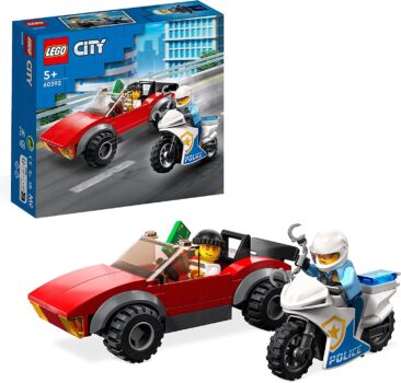 LEGO City Polizei Verfolgungsjagd mit Polizei Motorrad