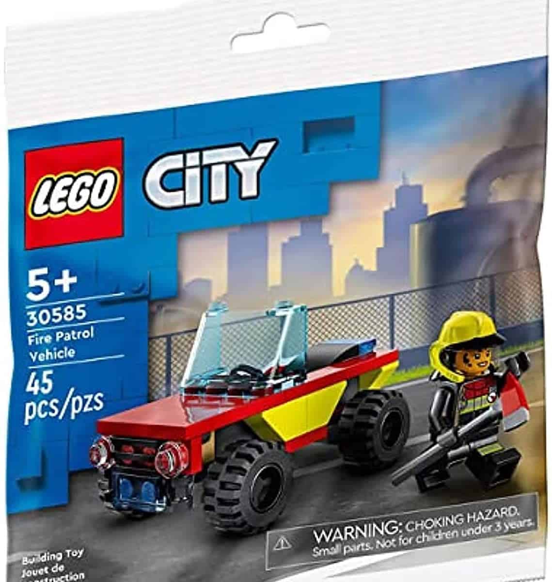 Lego City Feuerwehr Wagen Mit Figur