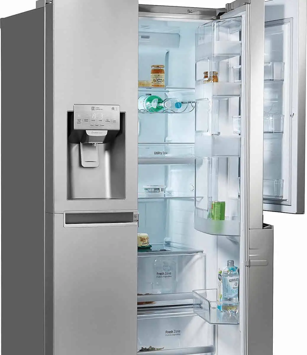 LG Side-by-side Kühlschrank GSJ961NEAZ für 1.153,99 € inkl. Lieferung (statt 1.775,55 €)
