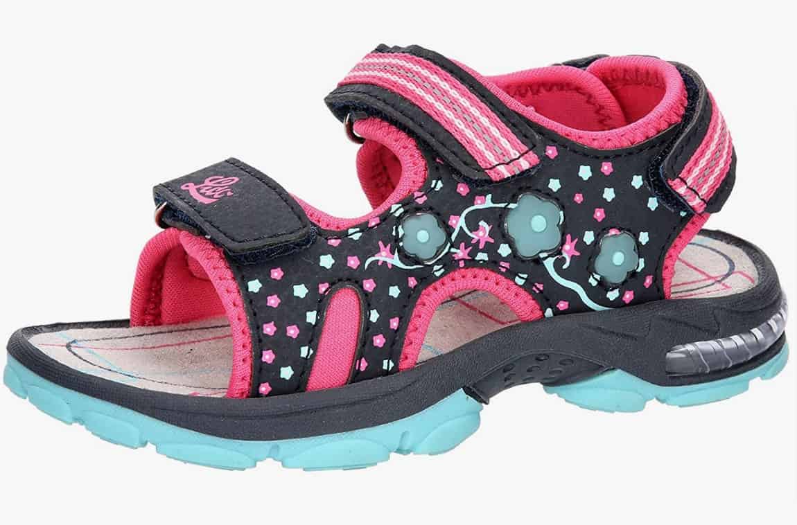 Lico Maedchen Spotlight V Blinky Sandale Marine Pink Tuerkis Eu Amazon.de Fashion