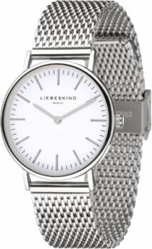 Liebeskind Berlin Damen Analog Quarz Armbanduhr mit Edelstahlarmband