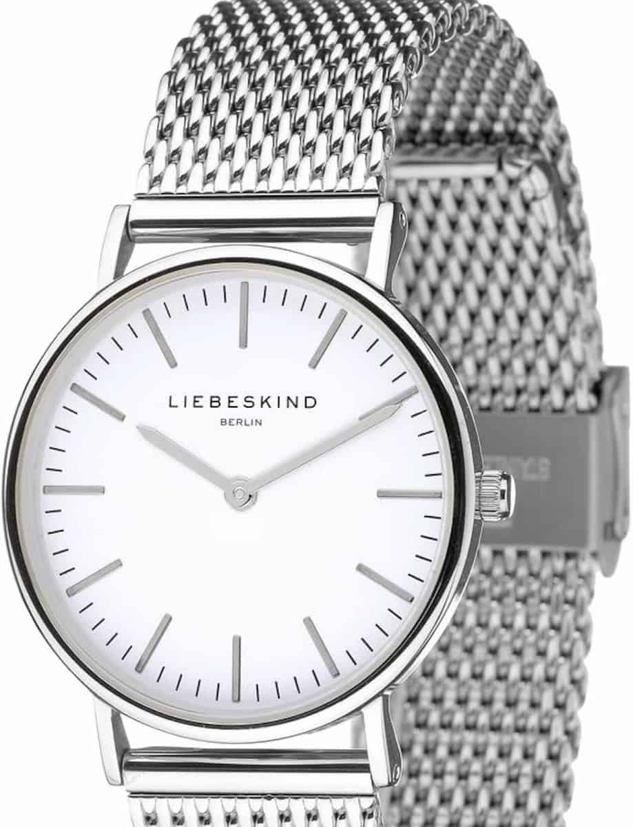 Liebeskind Berlin Damen Analog Quarz Armbanduhr Mit Edelstahlarmband