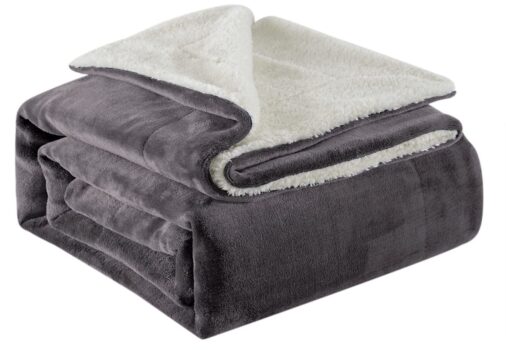 Lifewit Sherpa Kuscheldecke Wendbar weiche Decke fuer Couch Sofa Bett Dekorative Dicke Flauschig