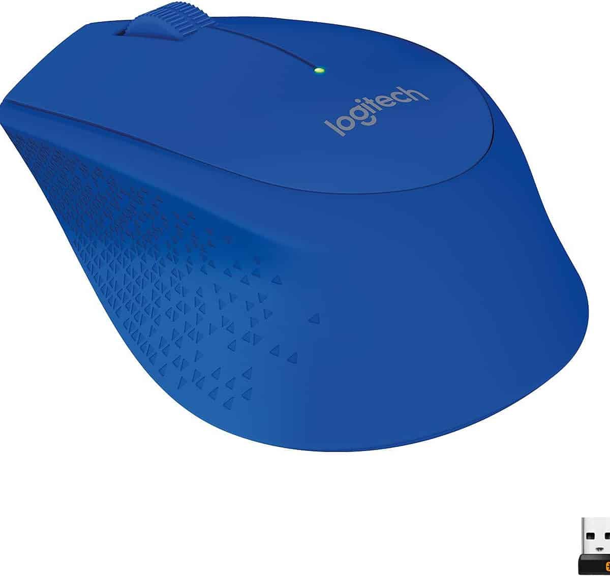 Logitech M Kabellose Maus In Blau