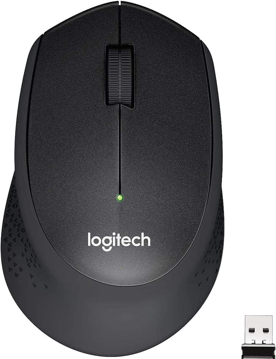 Logitech M Silent Plus Kabellose Maus