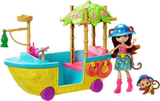 Mattel Enchantimals Dschungelwald Boot