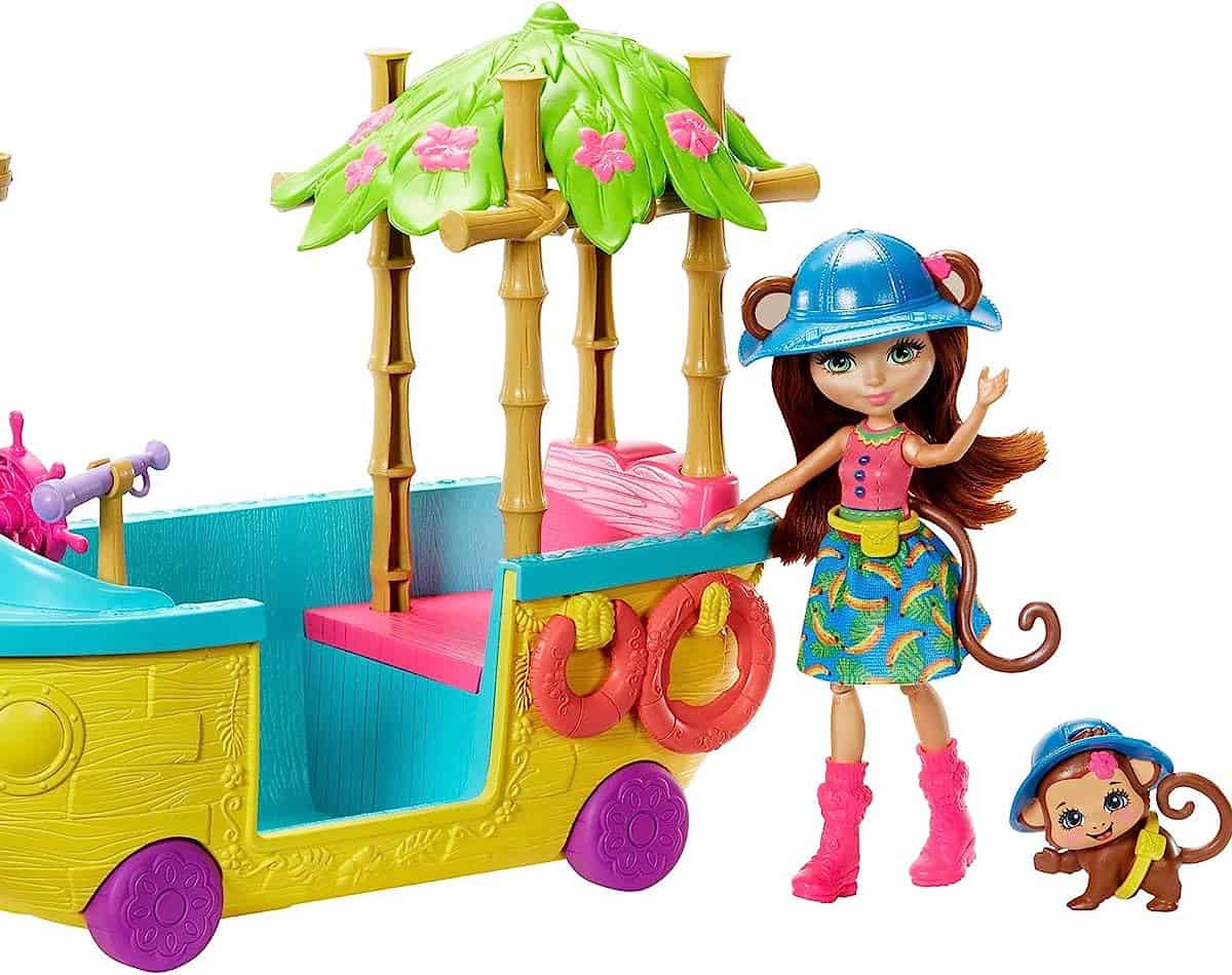 Mattel Enchantimals Dschungelwald Boot