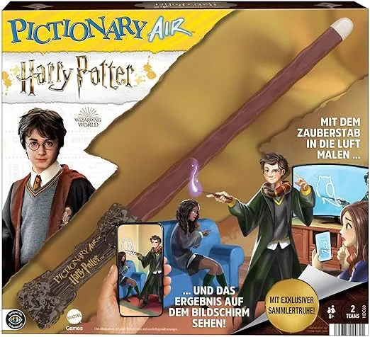 Mattel Games Pictionary Air Harry Potter Zeichenspiel mit Zauberstab für 10,00 € inkl. Prime-Versand