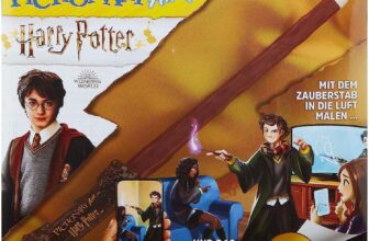 Mattel Games Pictionary Air Harry Potter Zeichenspiel mit Zauberstab