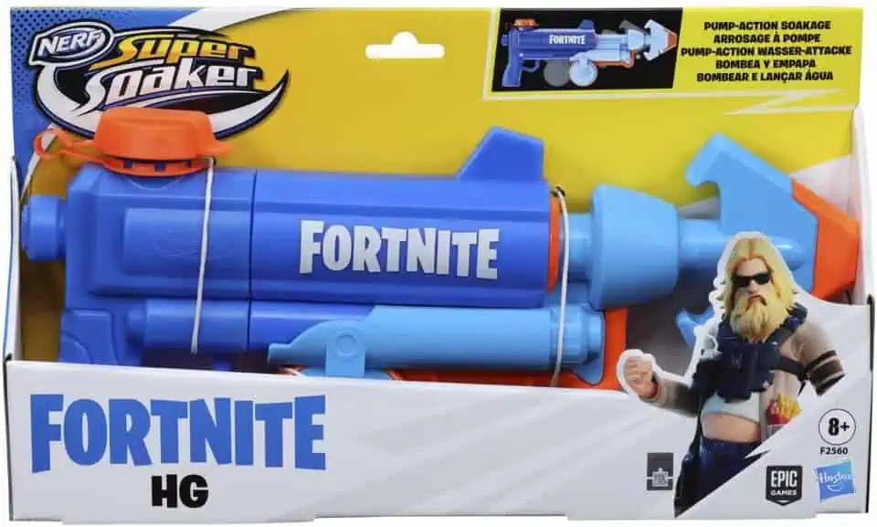 Nerf Super Soaker Fortnite HG für 5,00 € inkl. Prime-Versand (statt 14,80 €)