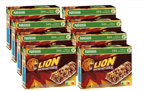 Nestle Lion Cerealien Riegel knuspriger Fruehstuecksriegel