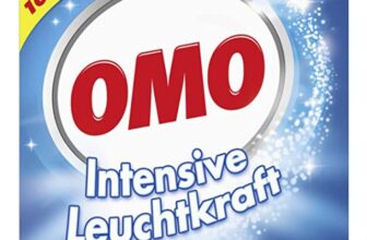 Omo Waschmittel XXXL Vollwaschmittel fuer intensive Leuchtkraft und hygienische Frische WL Stueck Amazon de Drogerie Koerperpflege