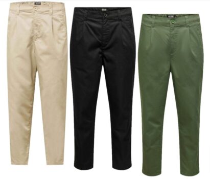 Only Sons Dew Tapered Herren Chino Hose