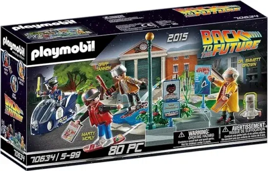 PLAYMOBIL 70634 Back to the Future Verfolgung mit Hoverboard