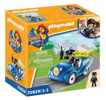 PLAYMOBIL Duck ON Call Mini Auto Polizei Spielzeug fuer Kinder ab Jahren Amazon.de Spielze