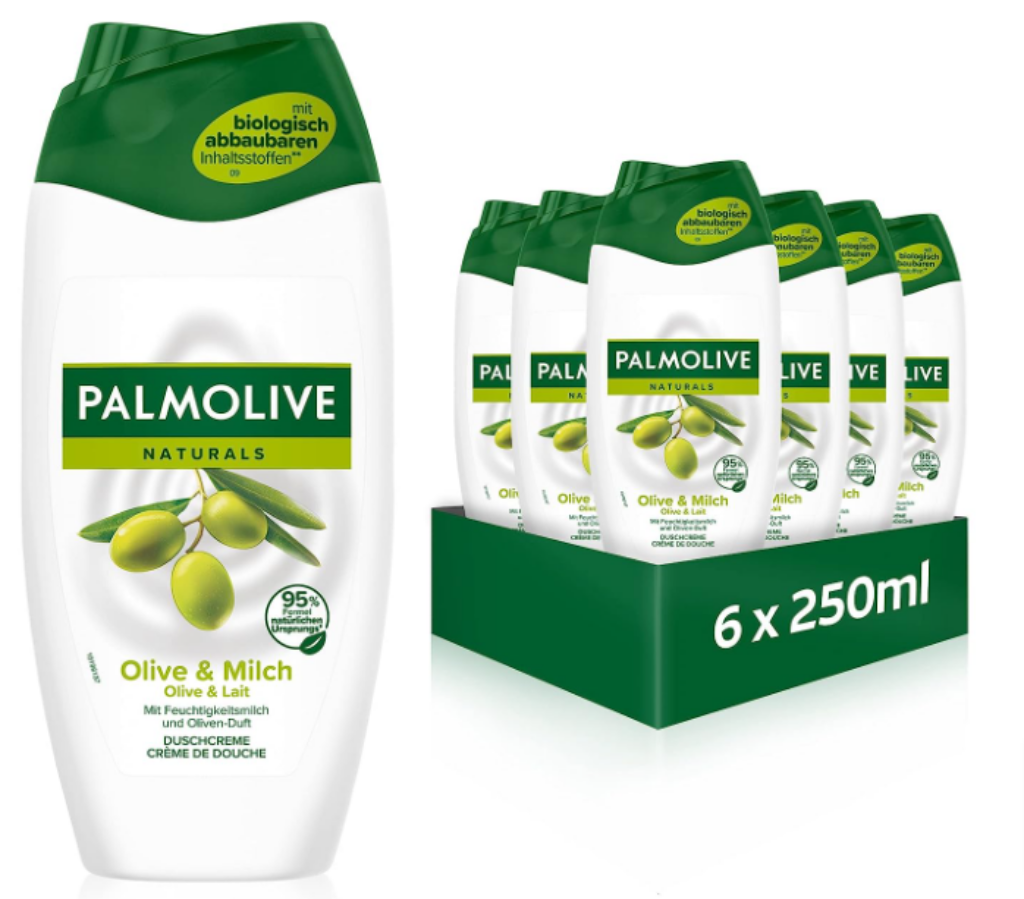 Palmolive Duschgel Naturals Olive &Amp; Milch