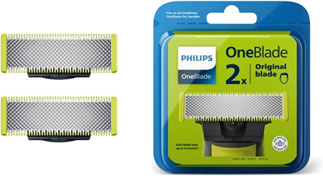 Philips OneBlade Ersatzklingen Zweier Pack