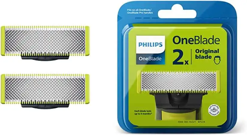 Philips OneBlade Ersatzklingen Zweier-Pack ab 14,96€ inkl. Prime-Versand