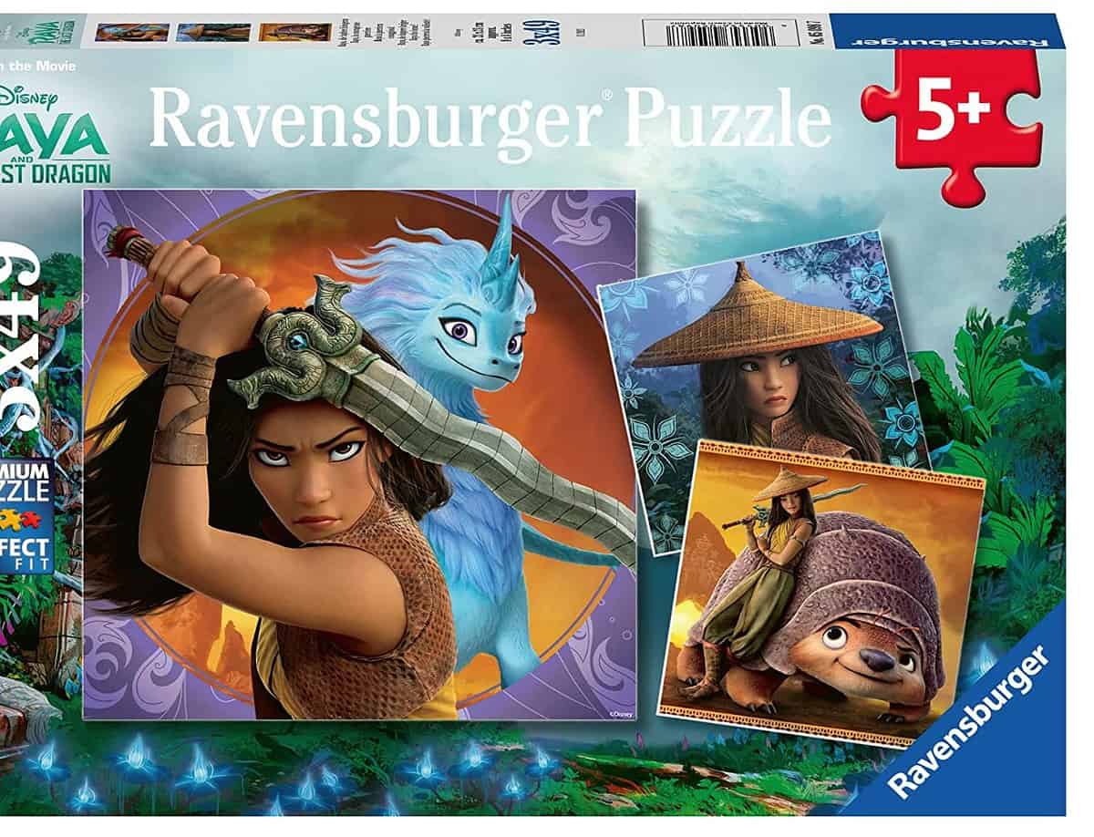 Ravensburger Kinderpuzzle Raya Die Tapfere Kriegerin Puzzle Fuer Kinder Ab Jahren Mit