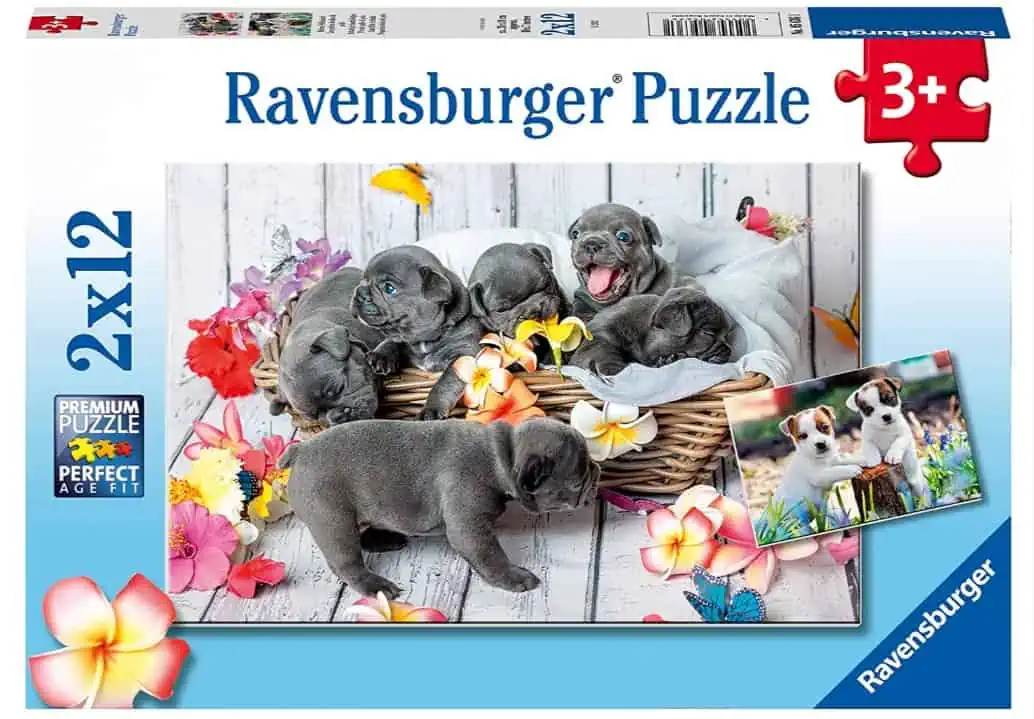 Ravensburger Kinderpuzzle – 05636 Kleine Fellknäuel – 2×12 Teile für 5,50 € inkl. Prime-Versand (statt 11,90 €)